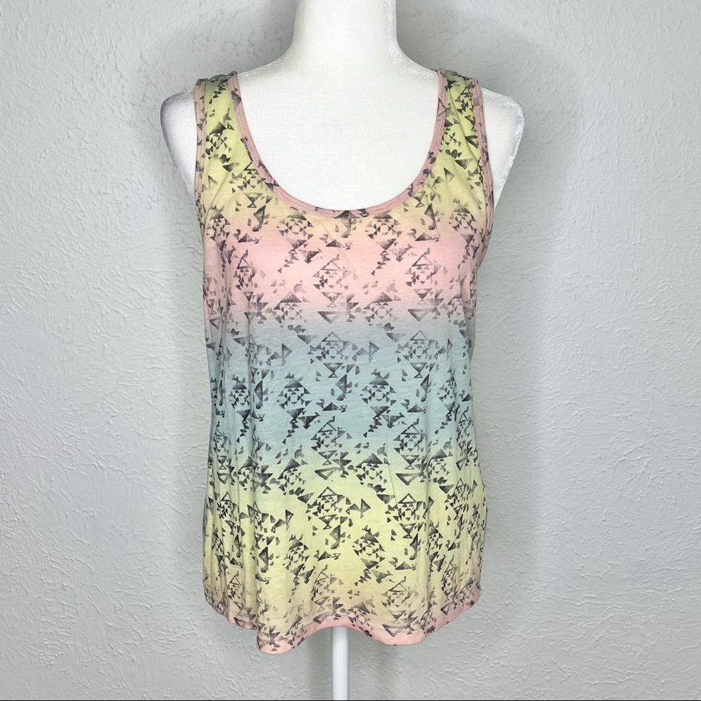 Pastel Aztec Tank Top